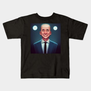 Jeff Bezos | Comics style Kids T-Shirt